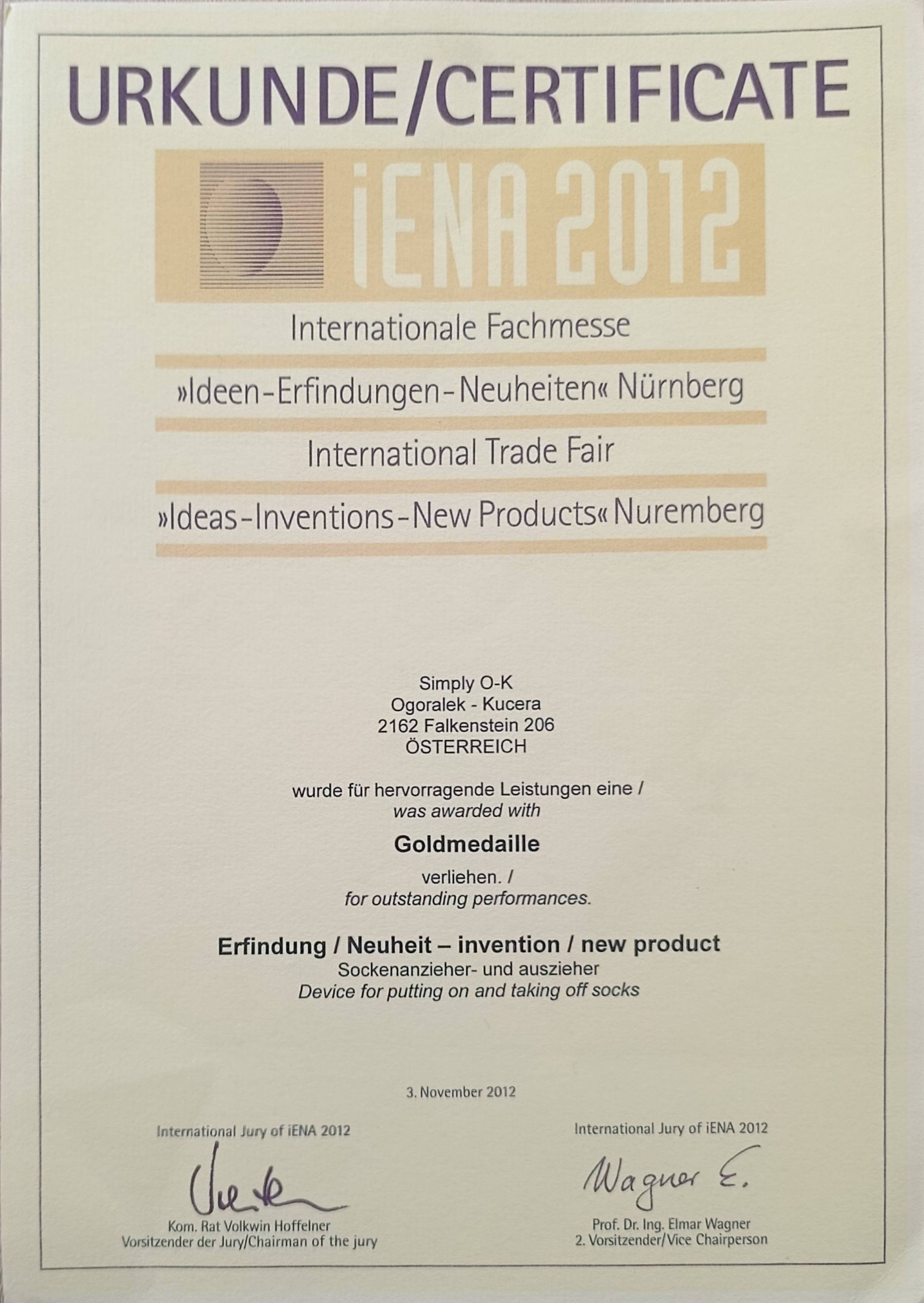 Ocenění Myšlenka roku